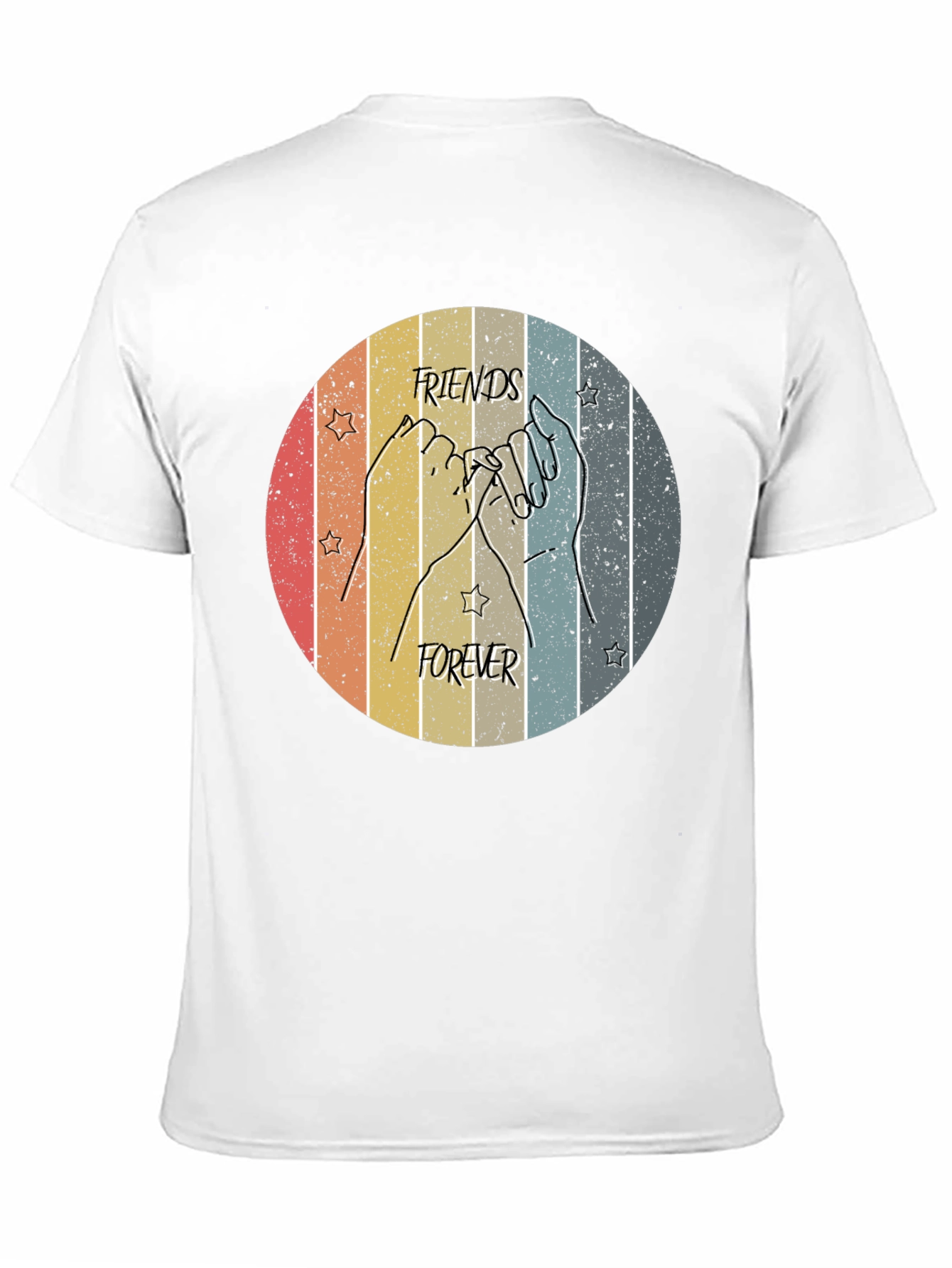 Friends Forever Retro Graphic Tee