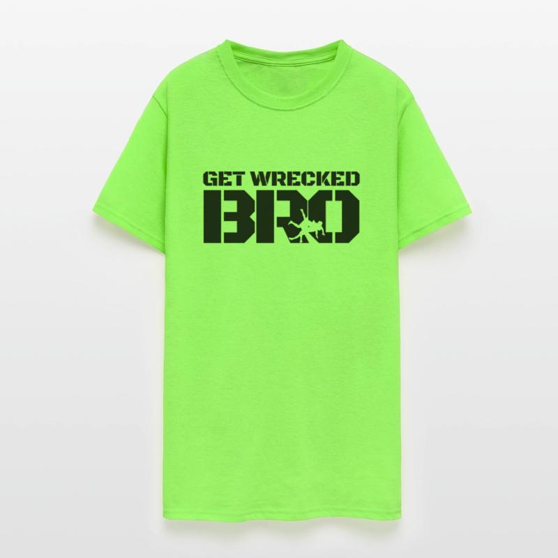 Get Wrecked Bro Wrestler Trash Talk Wrestlingget w