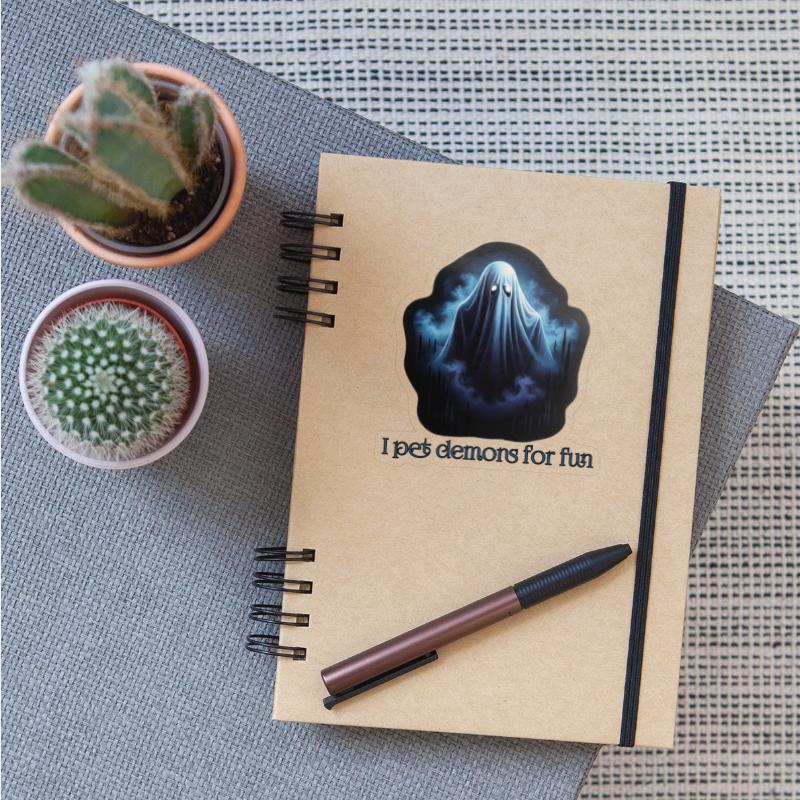 Ghostly Pet Demons Illustration