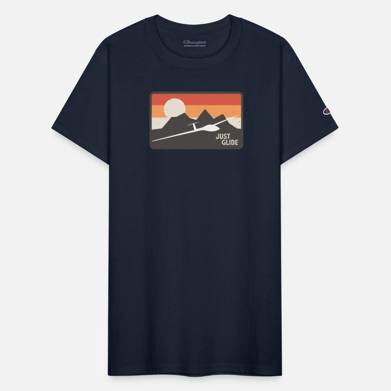 Glider Pilot Gliding Soaring Plane Retro