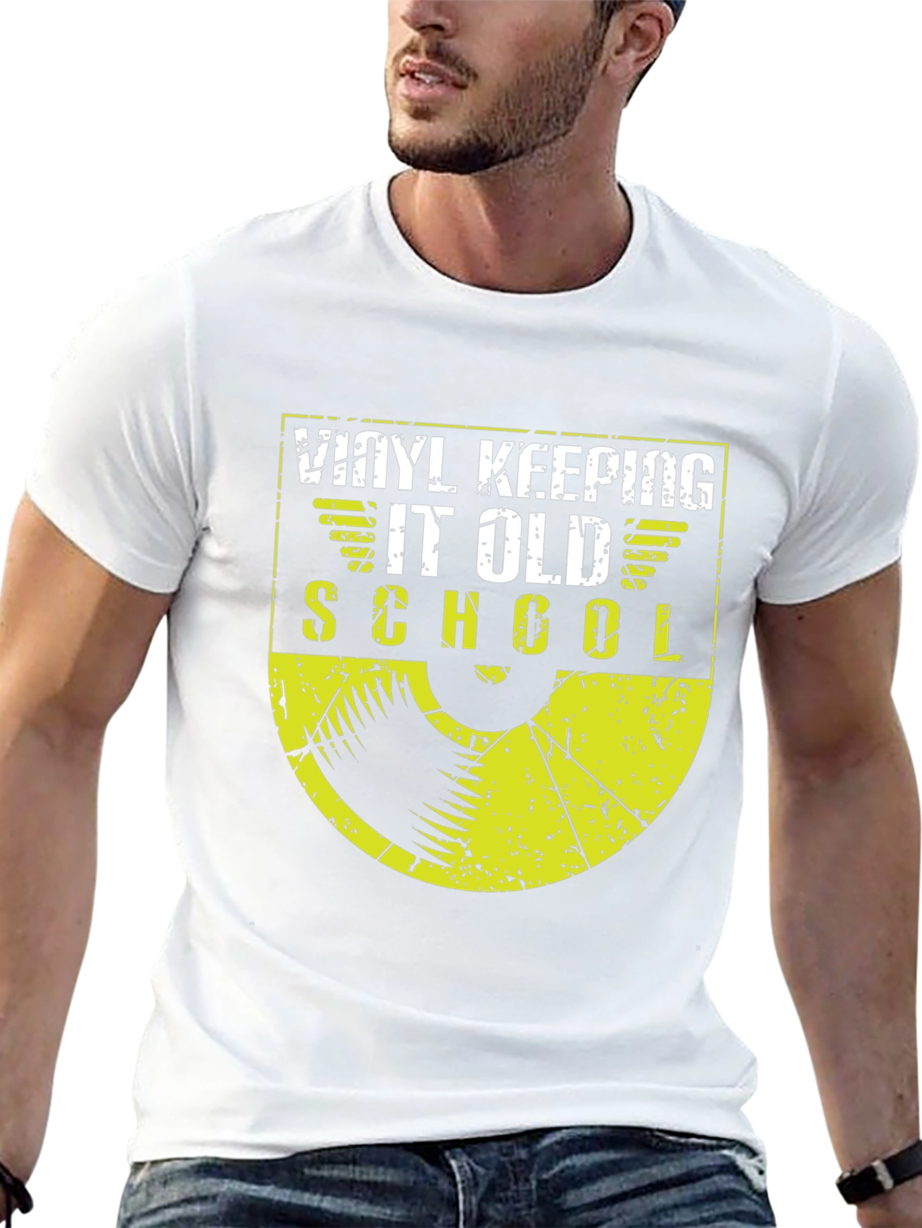 Vinyl Keeping it Old School T-Shirt