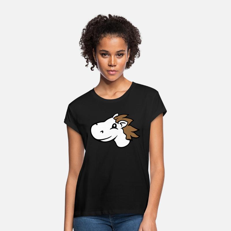 Horse Sweet Pony Foal Fast Riding Comic Rider Fun