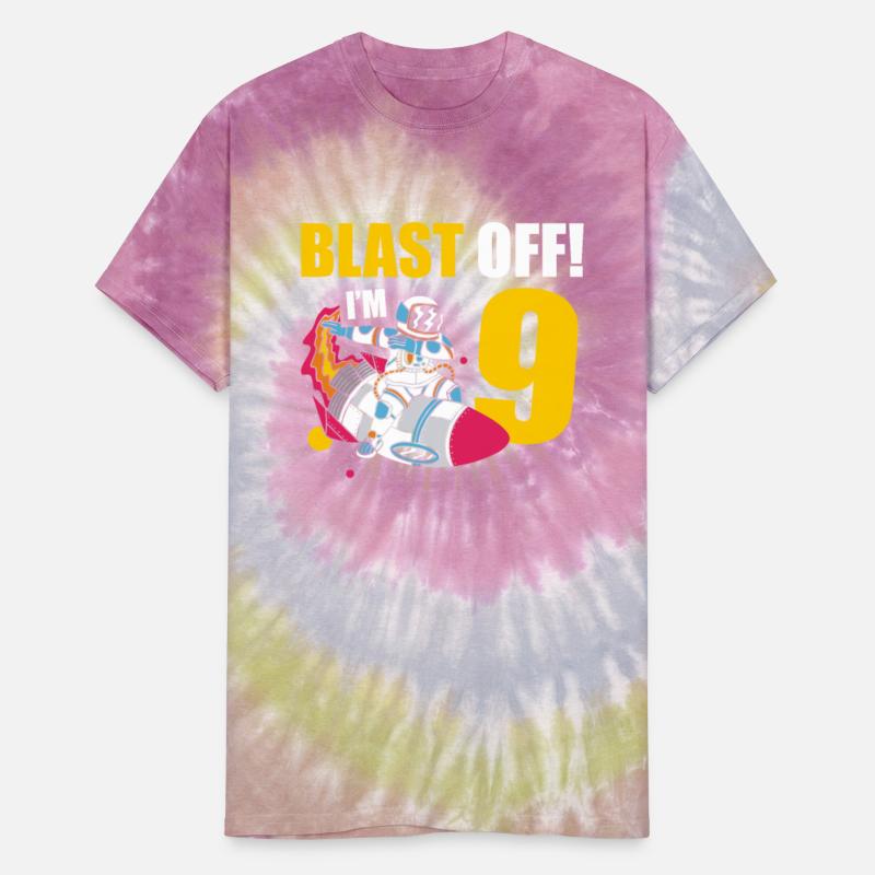 I'm 9 Astronaut Lover Spaceship Happy Birthday