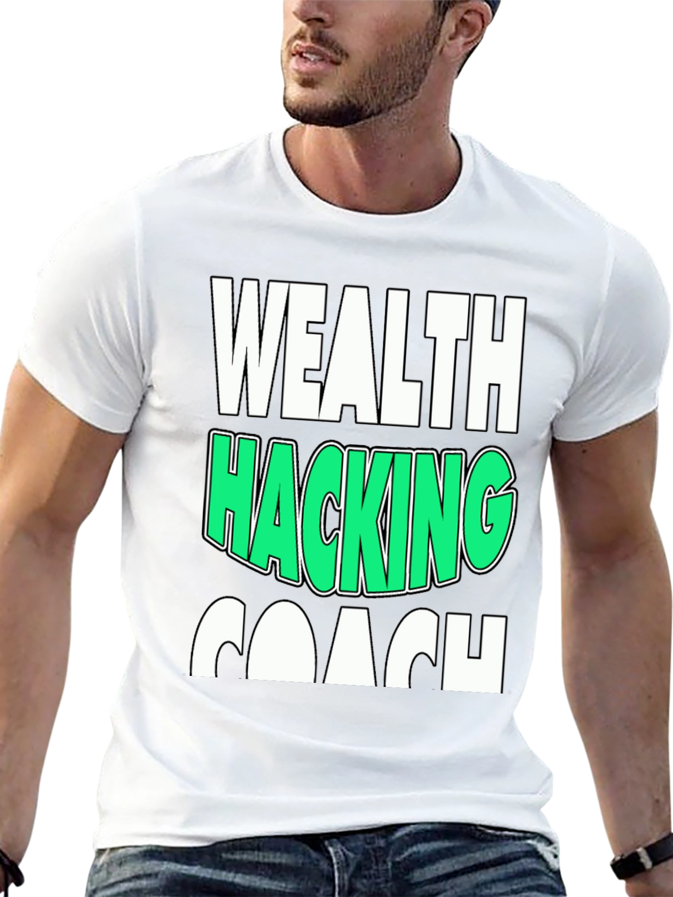 Wealth Hacking Coach Graphic Tee