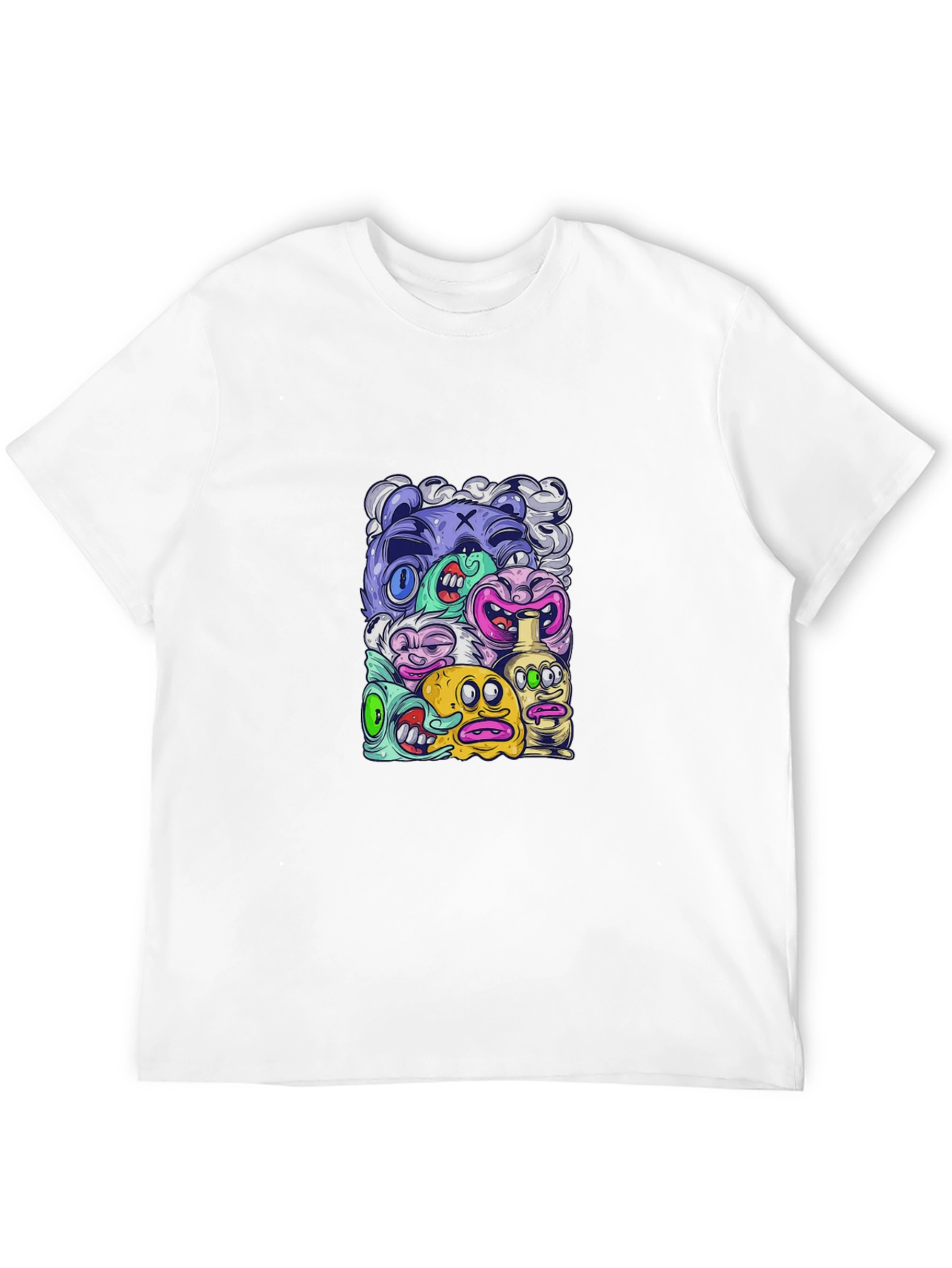Monster Mash Graphic Tee - Black