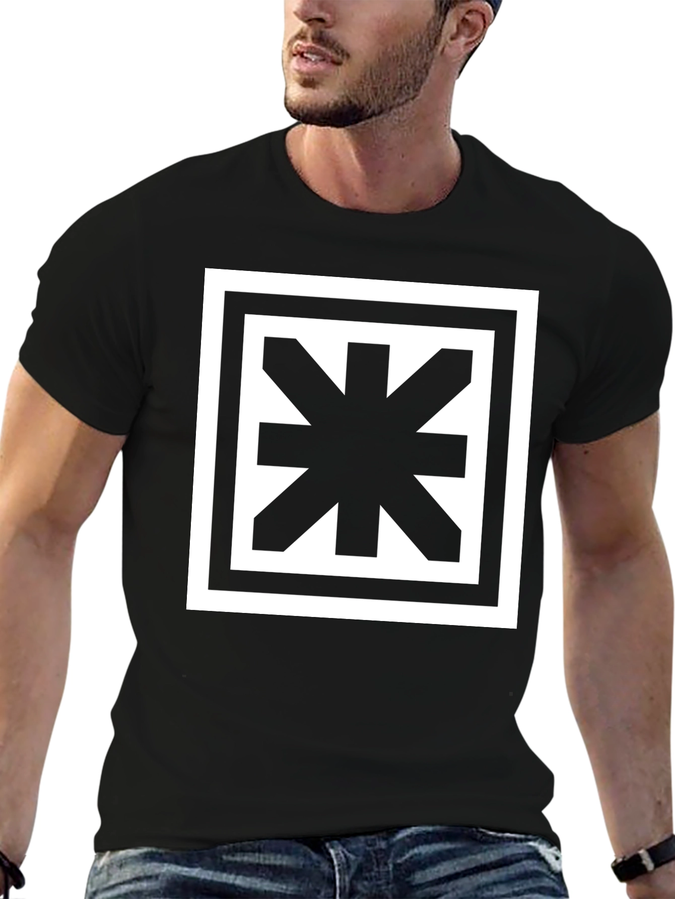 Geometric Graphic Print T-Shirt