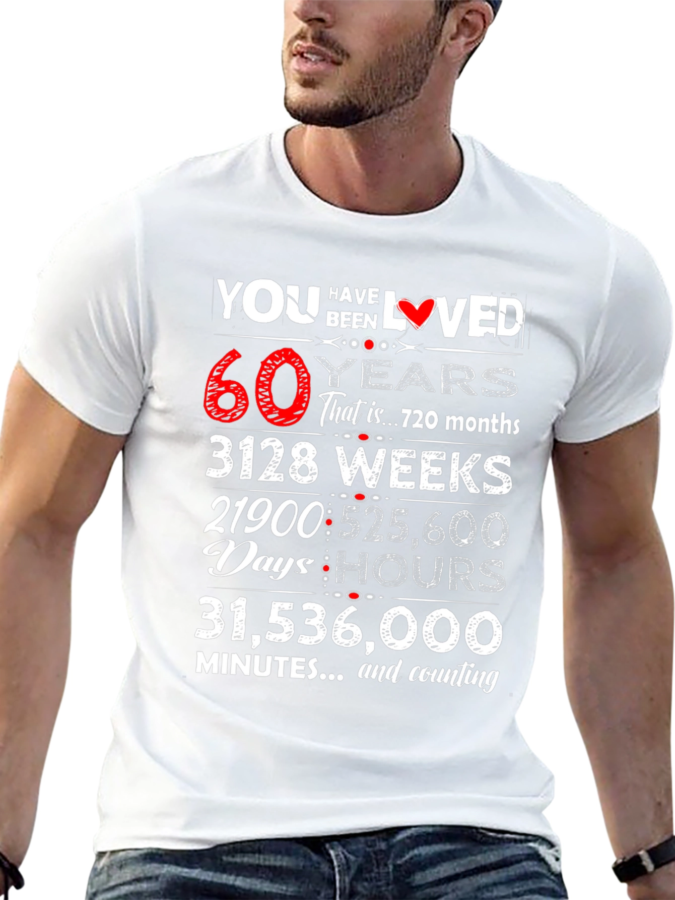 You Have Been Loved 60 Years Graphic Tee