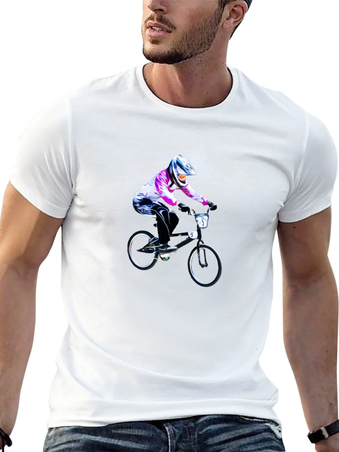 BMX Rider Graphic Tee