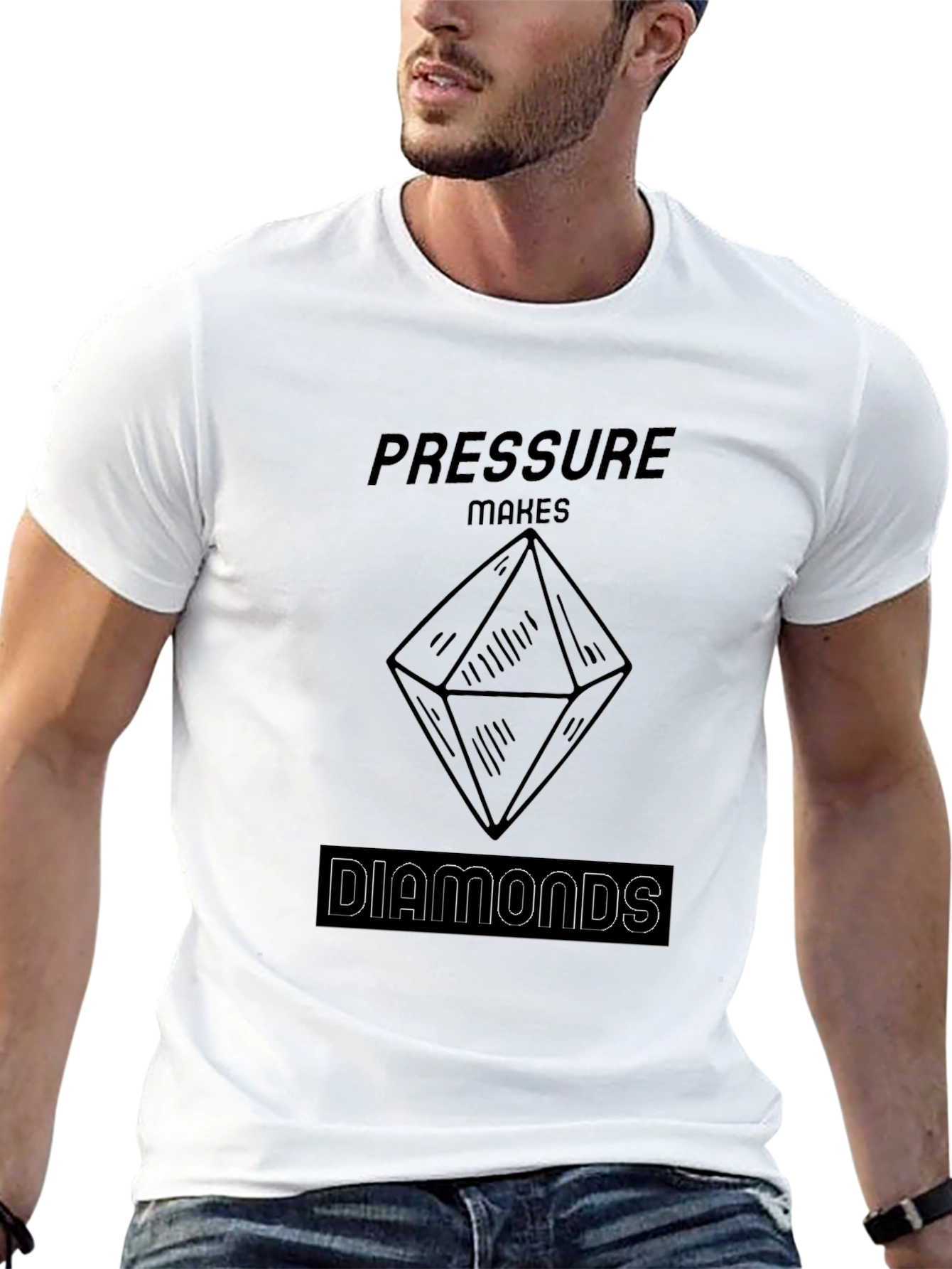 Pressure Makes Diamonds Graphic T-Shirt