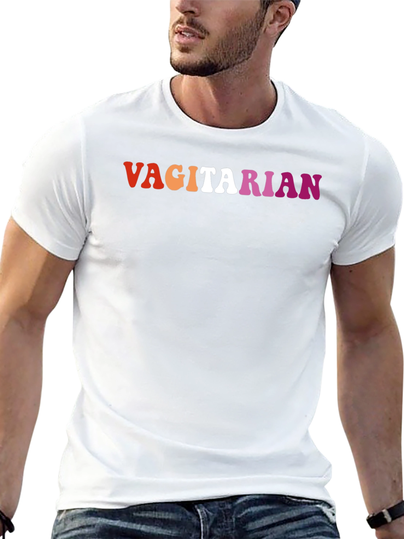 Vagitarian T-Shirt - Funny LGBT Pride Tee