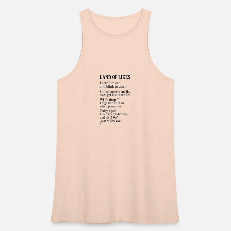 Land of Likes – Satirical Typographic Poem Art