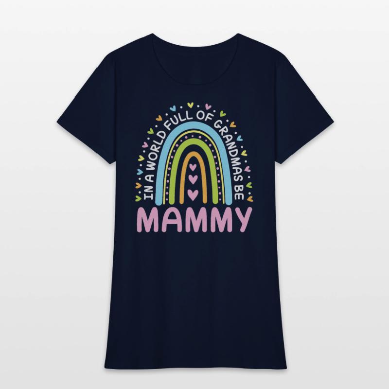 Lovely Hearts Rainbow In A World Full Of Grandmas