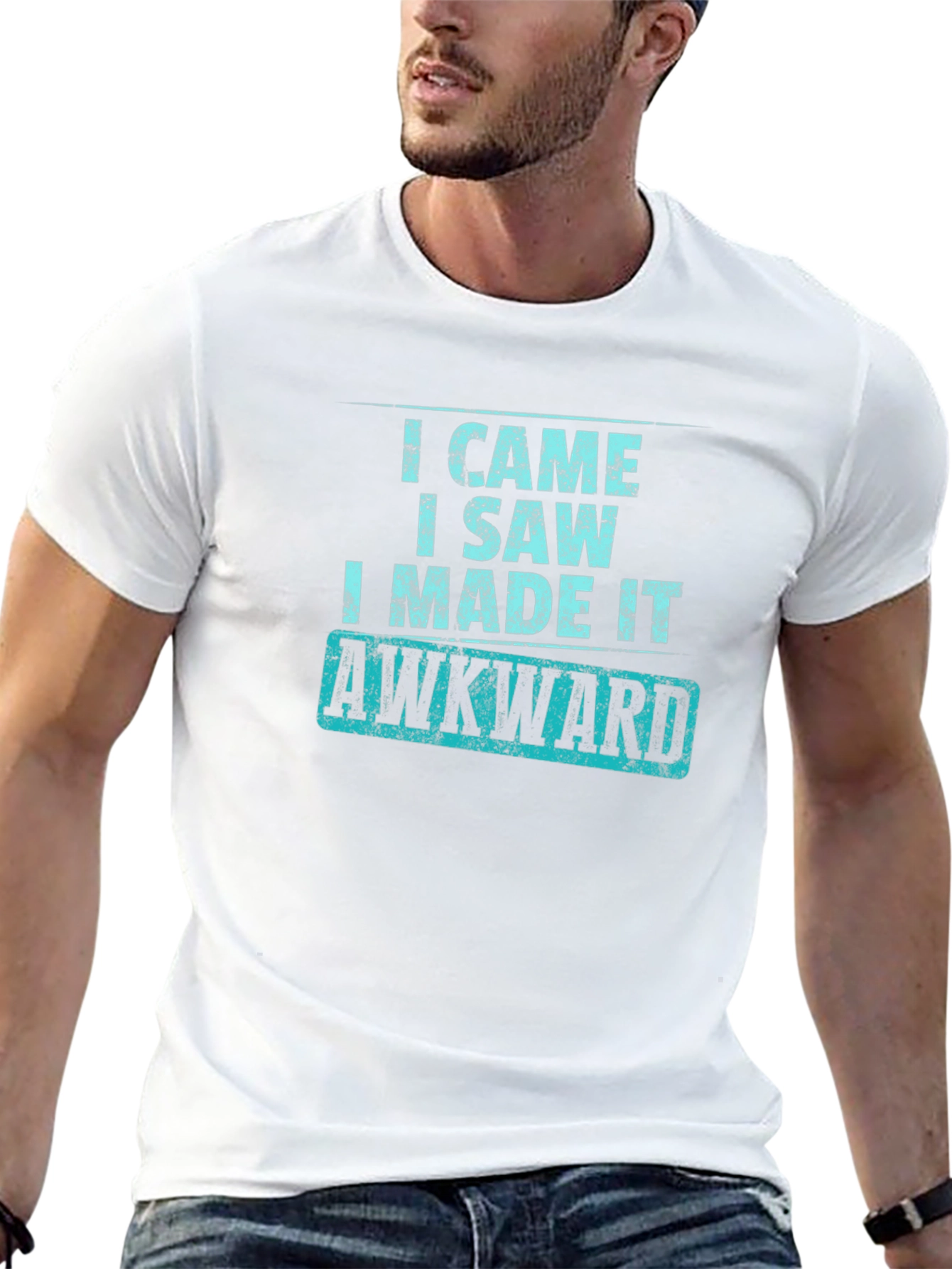 Awkward T-Shirt - Funny Slogan Tee