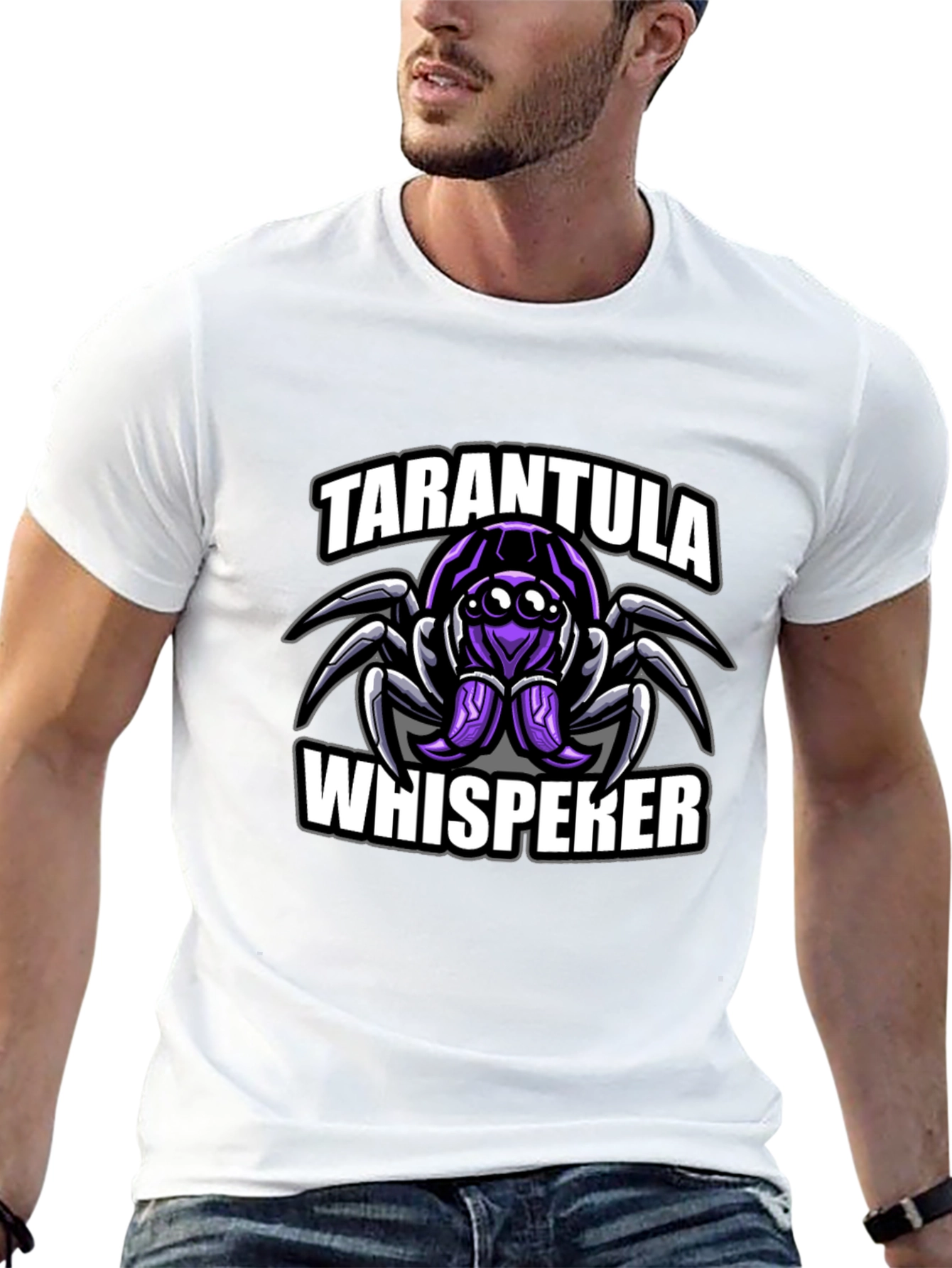 Tarantula Whisperer Graphic T-Shirt - Black