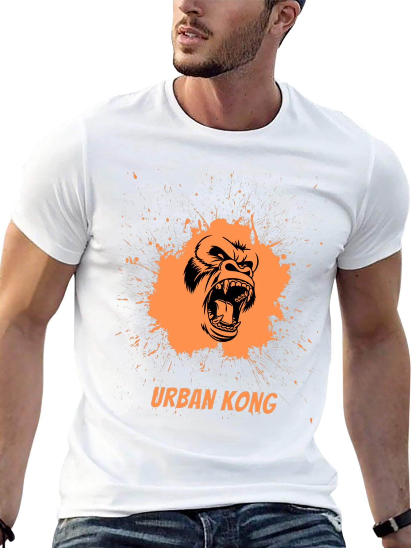 Urban Kong Graphic T-Shirt - Black