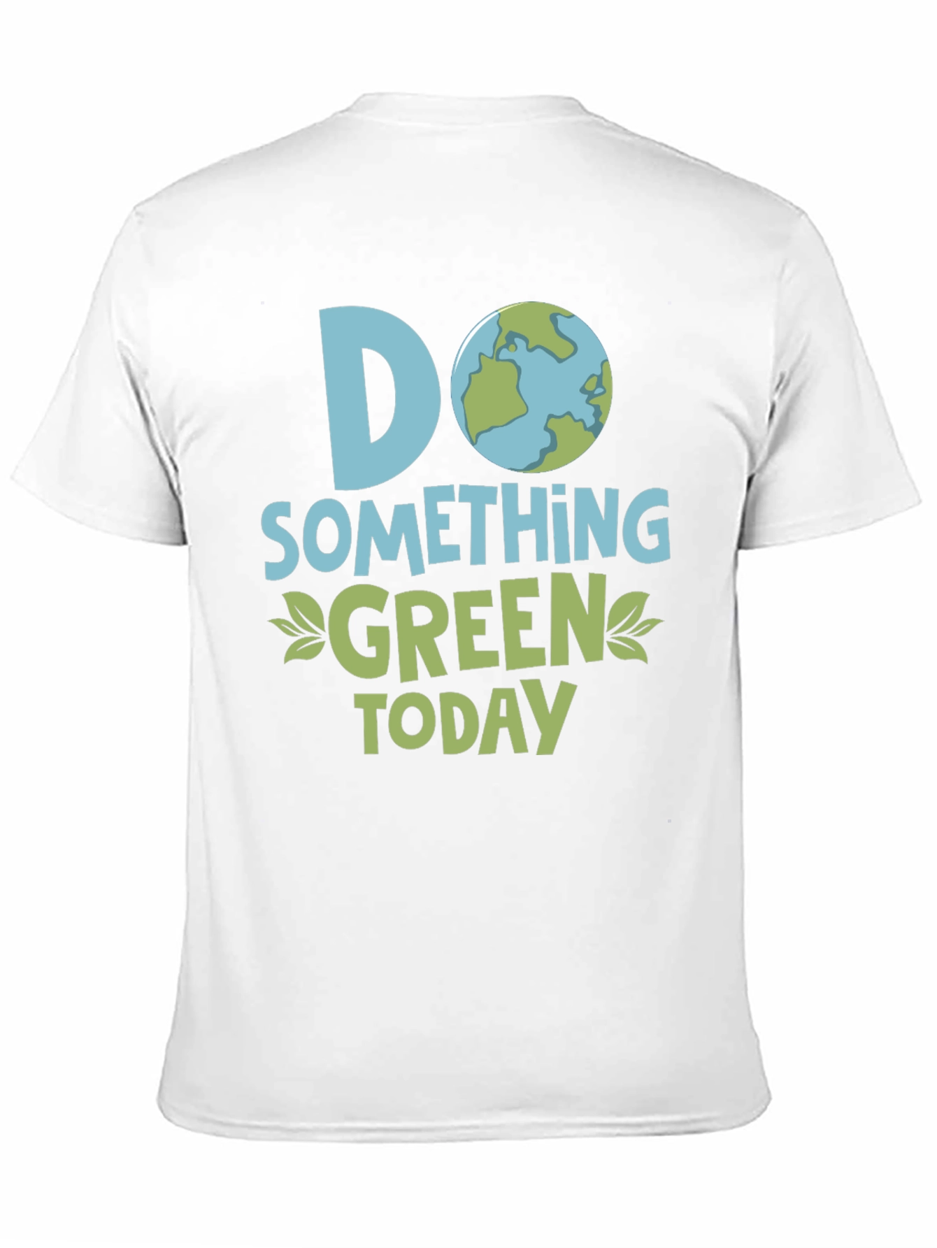 Eco-Friendly Do Something Green Graphic T-Shirt