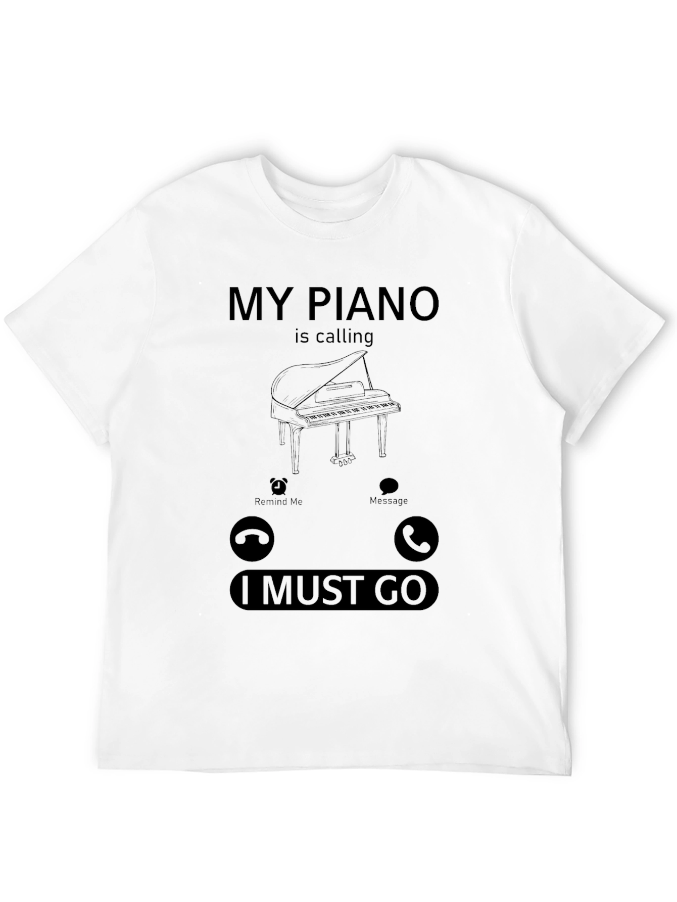 My Piano Is Calling T-Shirt