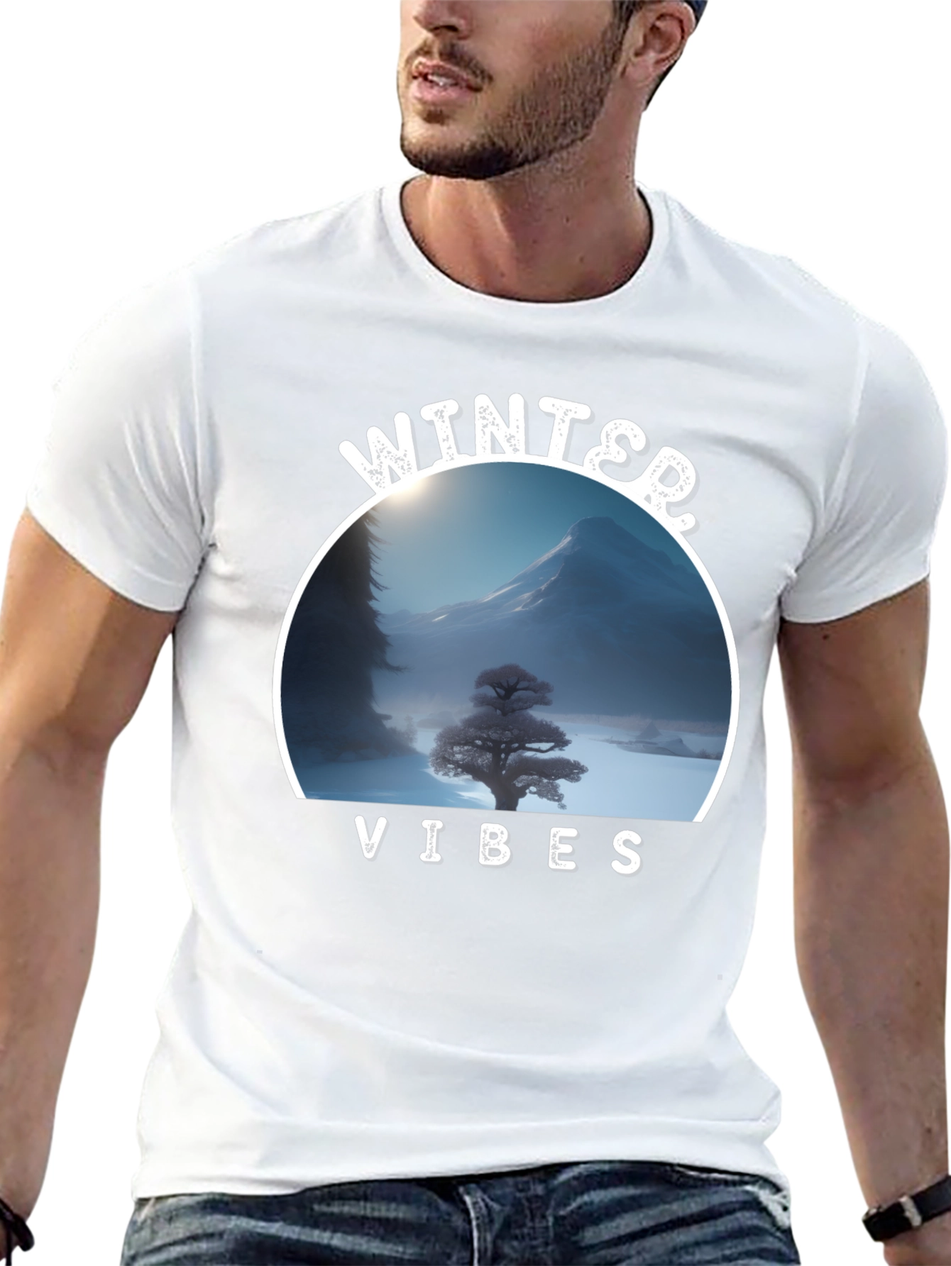 Winter Vibes Graphic T-Shirt