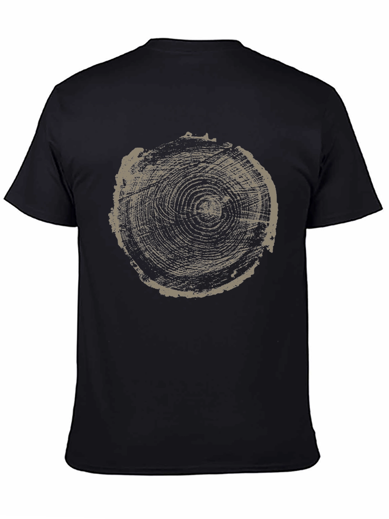 Tree Ring Graphic T-Shirt - Nature Inspired Design
