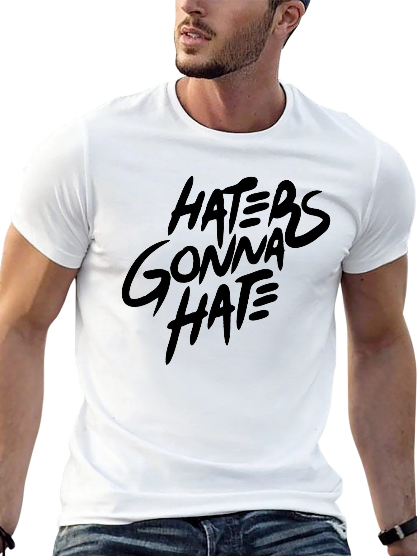 Haters Gonna Hate Black T-Shirt