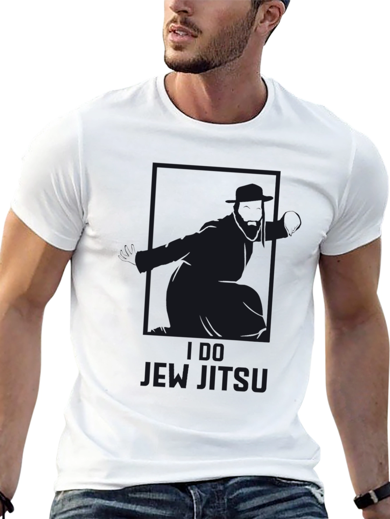 Retro Jiu Jitsu Graphic T-Shirt