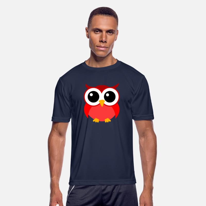 Owl Cartoon Nocturnal Predator Bird Funny Bird