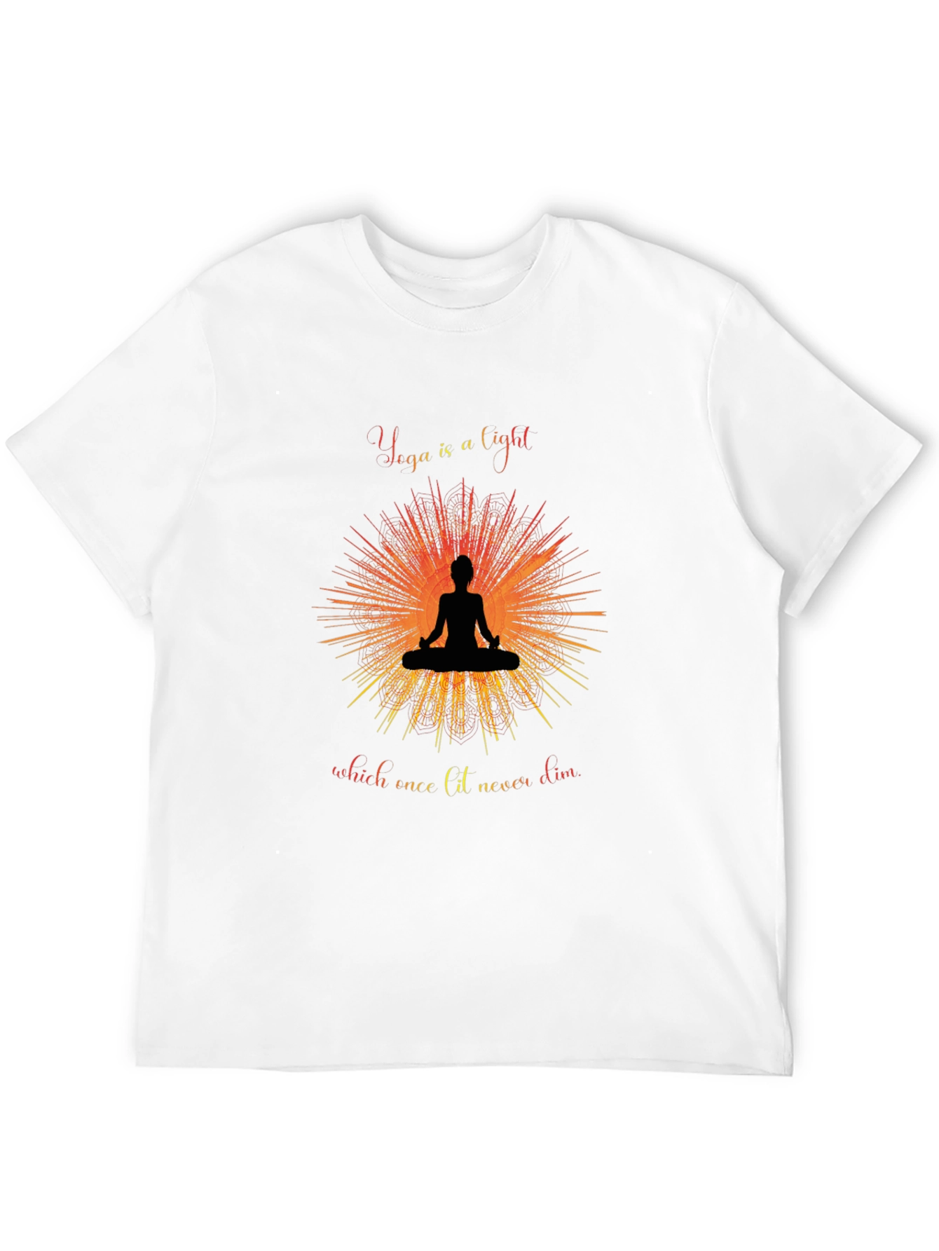 Yoga is a Light Graphic Tee - Unisex