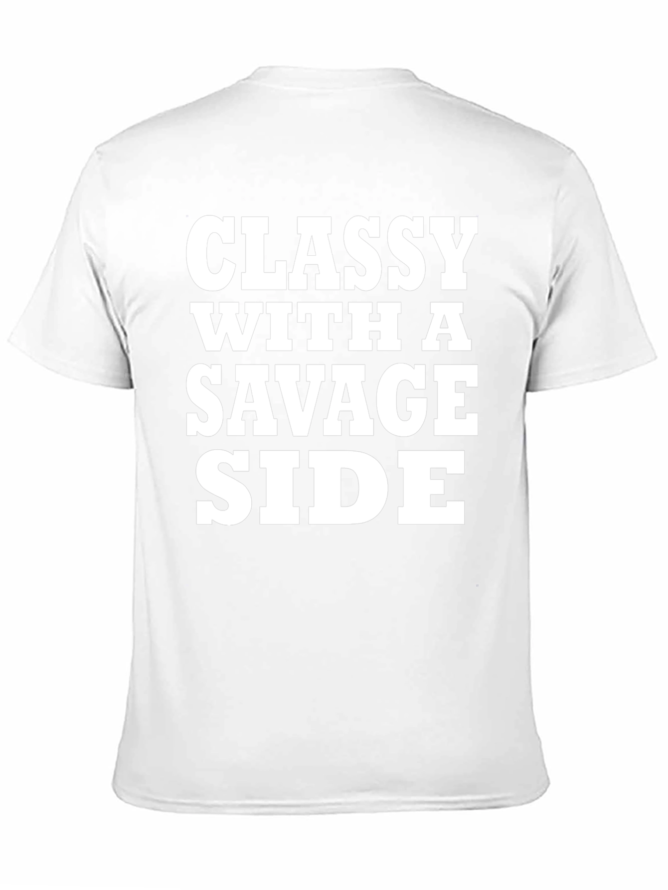Classy With A Savage Side Black T-Shirt