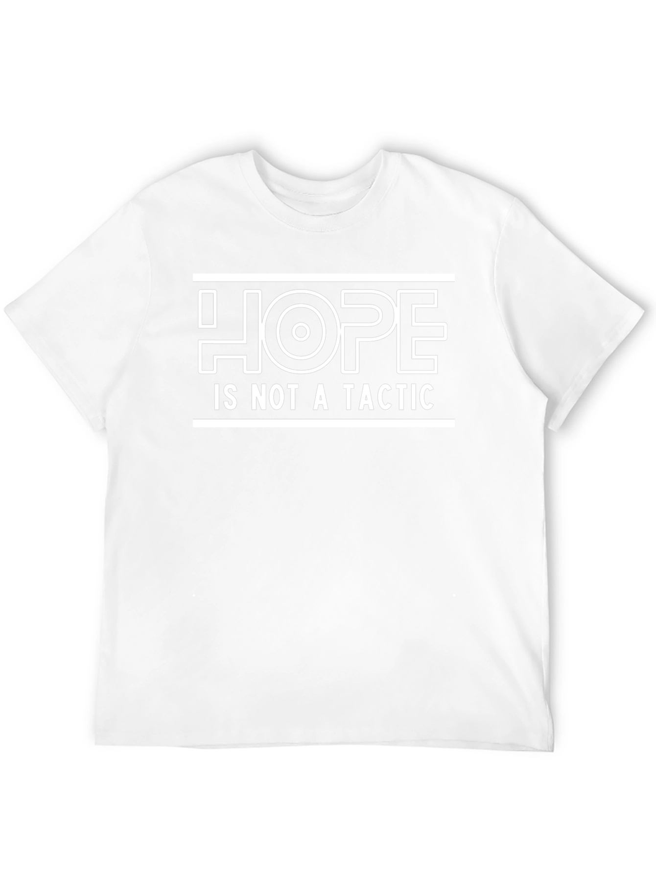 Hope is Not a Tactic Black T-Shirt