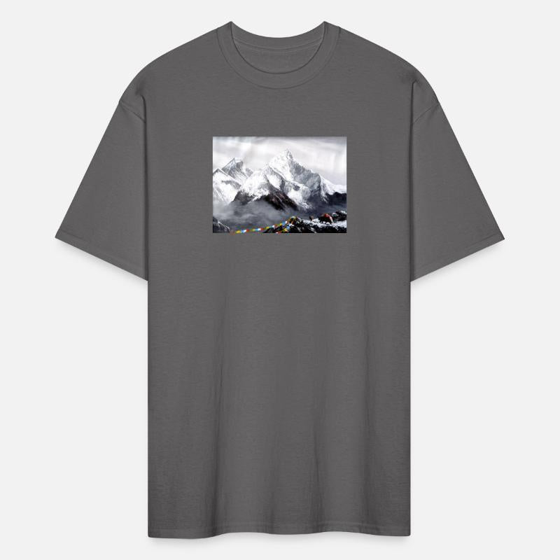 Panoramic View Of Everest Mountain