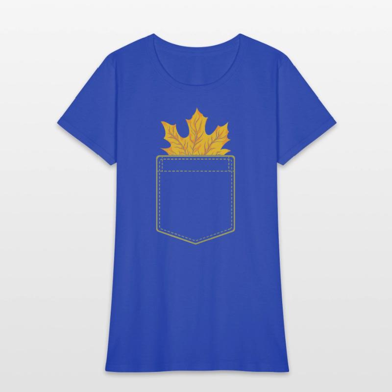 Pocket Autumn Leaf Thanksgiving Nature Botanical