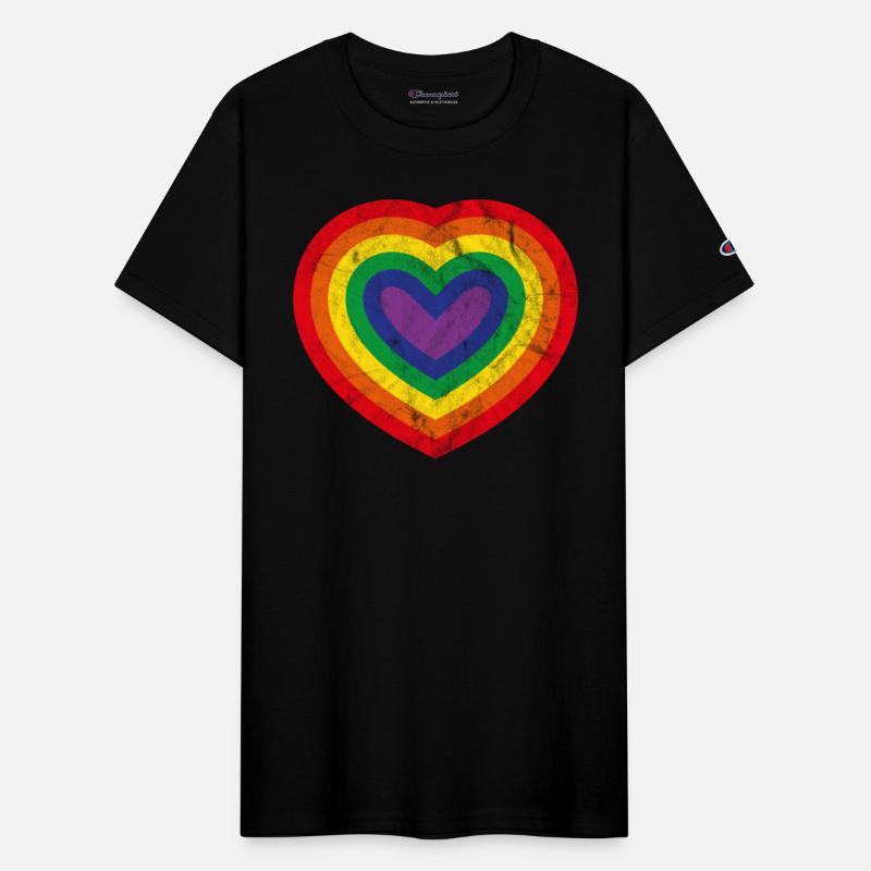Pride Concentric Vintage Heart