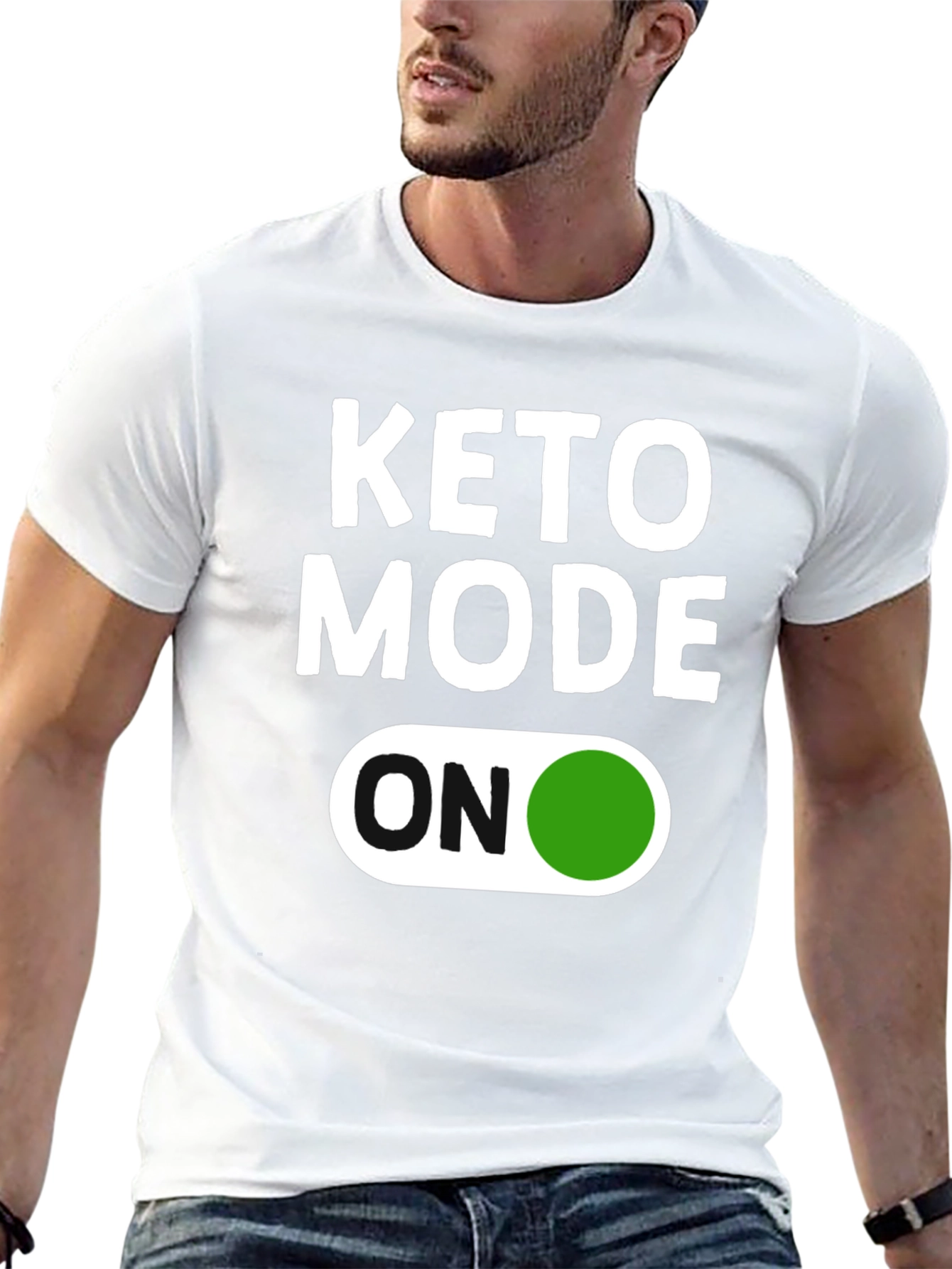 Keto Mode ON T-Shirt - Trendy Graphic Tee
