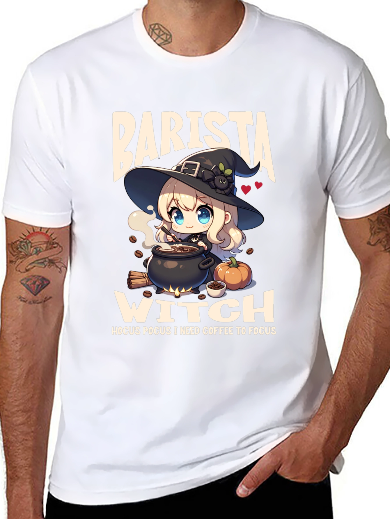 Barista Witch Coffee Lover T-Shirt