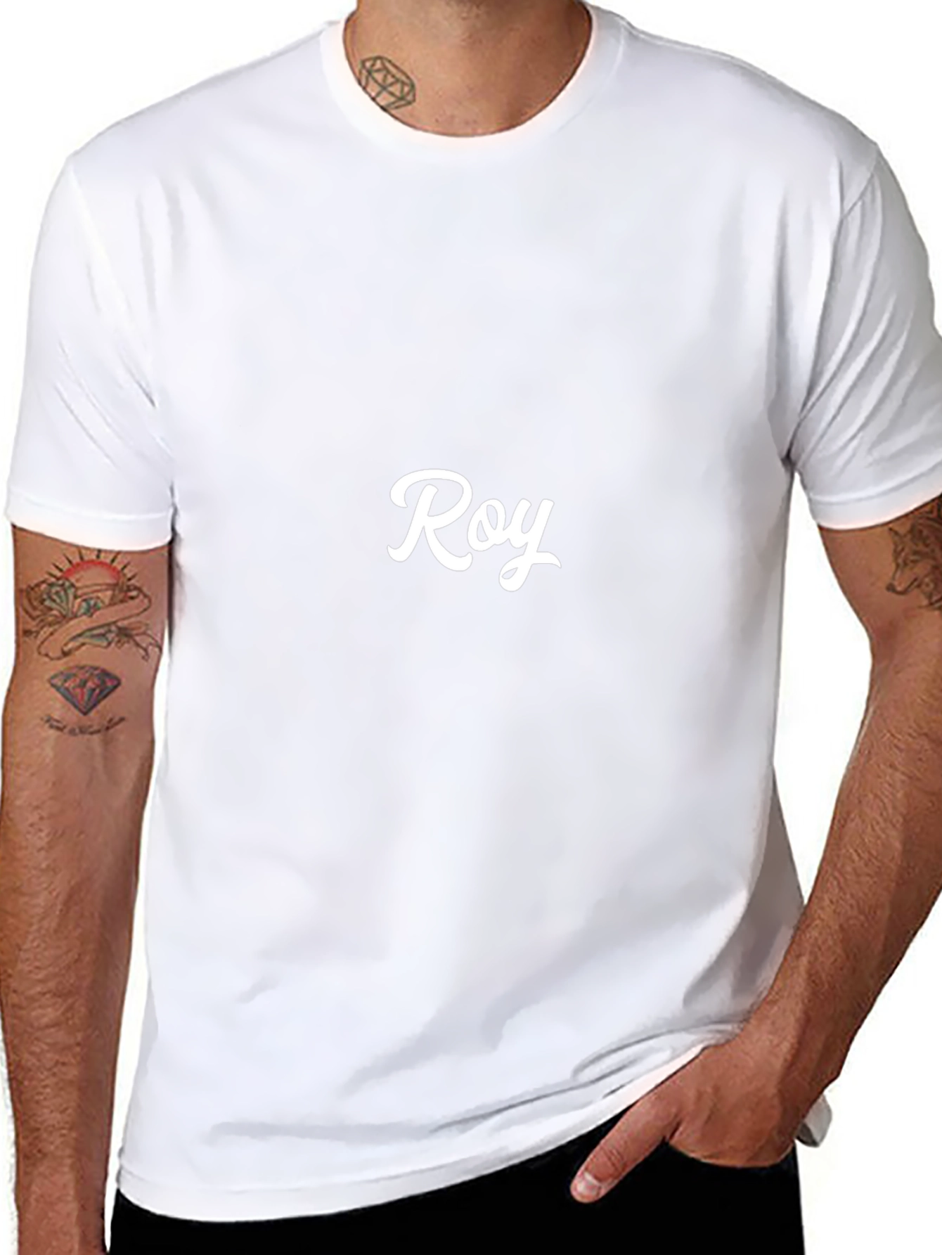 Roy Graphic Tee - Classic Crew Neck