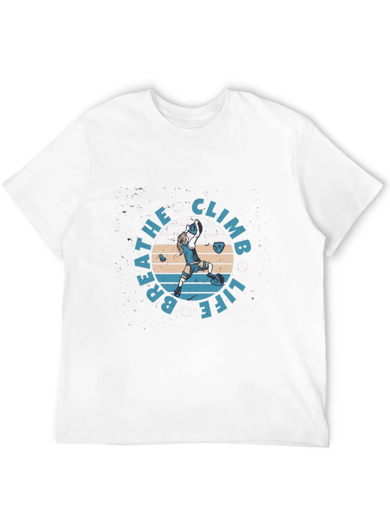 Breathe Climb Life Graphic T-Shirt