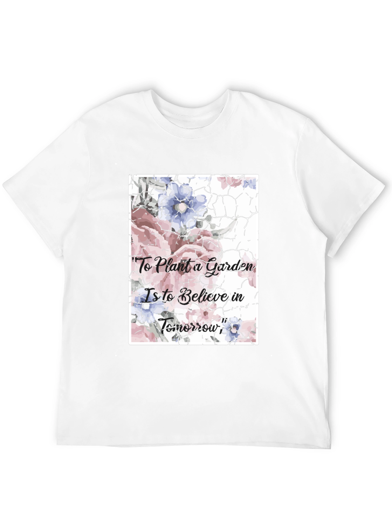 Floral Garden Believe T-Shirt