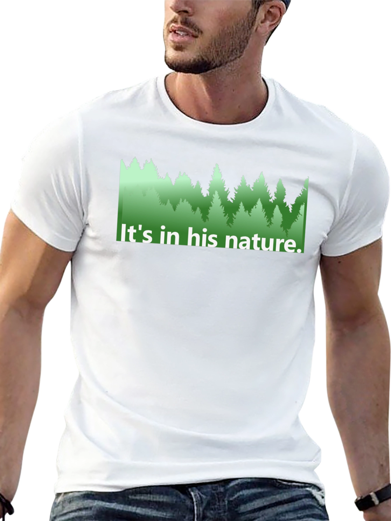 Nature Lovers Tee - Its in his nature.