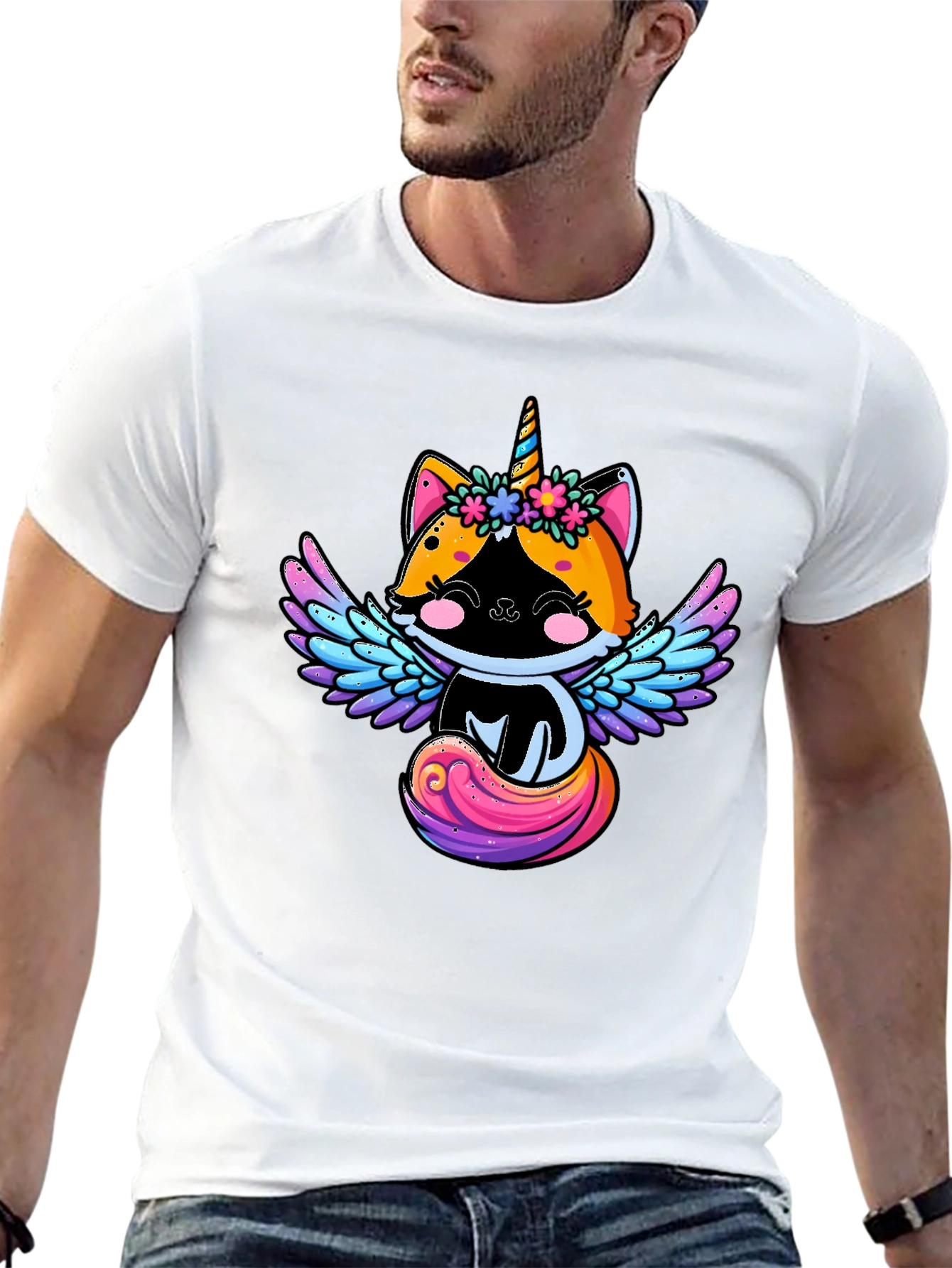 Unicat T-Shirt: Magical Cat Unicorn