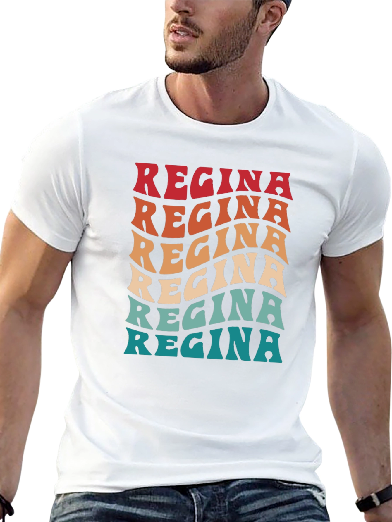 Regina Retro T-Shirt - Groovy Style