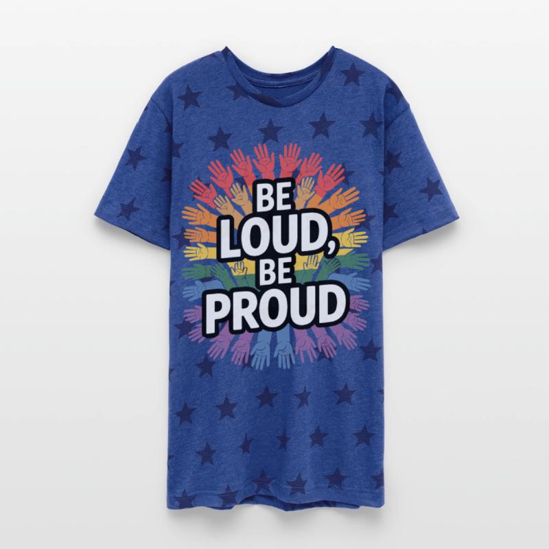 Rainbow Pride Hands with Bold Message