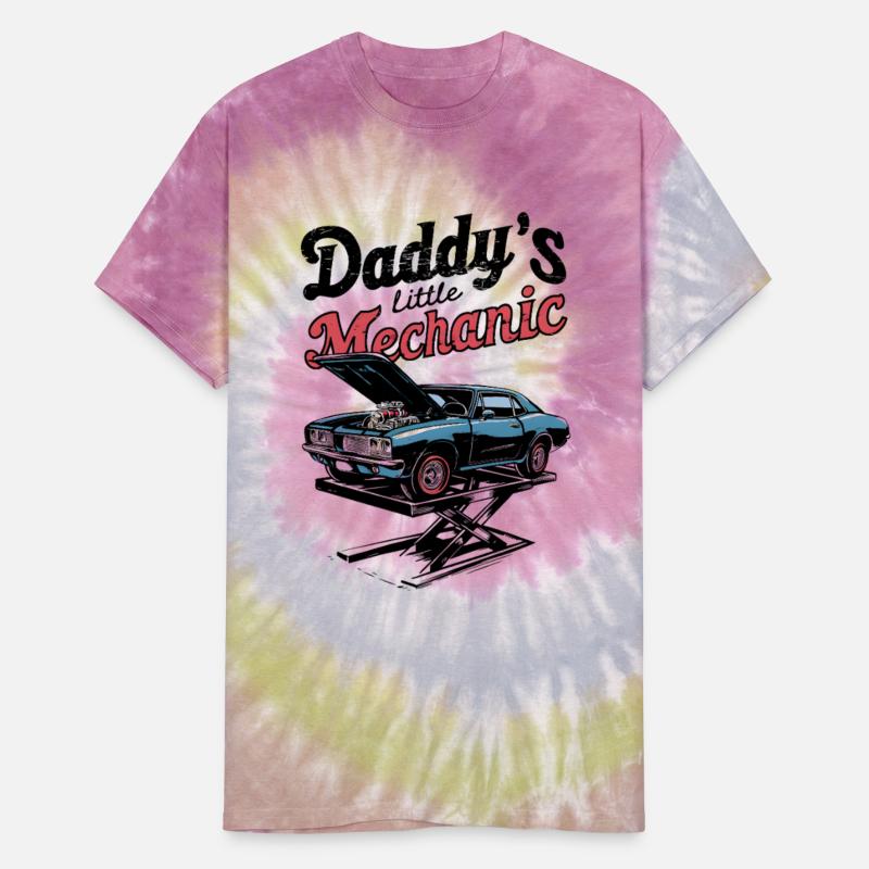 Retro Mechanic Car Illustration