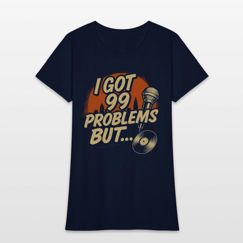 Retro Microphone and Record Vinyl Design