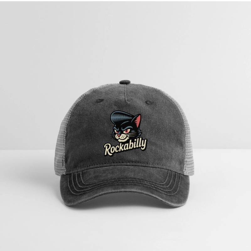 Rockabilly Cat – Retro Pompadour Feline