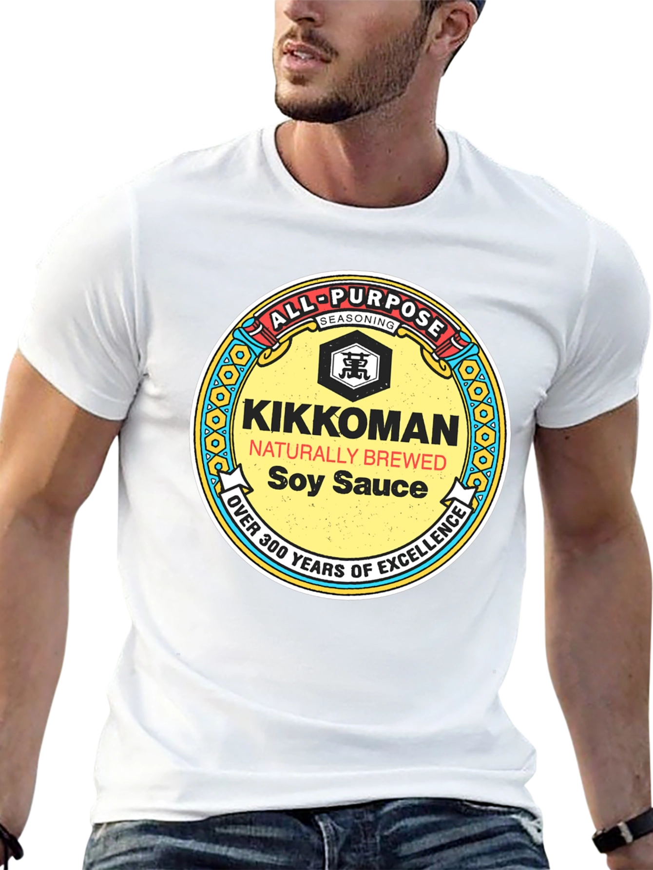 Kikkoman Soy Sauce Graphic T-Shirt - All-Purpose Seasoning