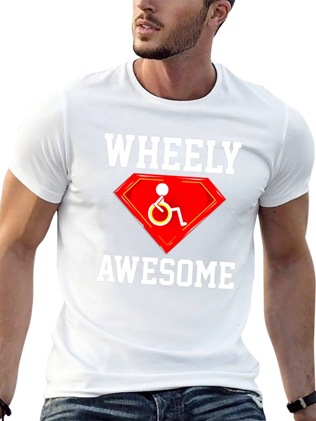 Wheely Awesome T-Shirt - Disability Pride