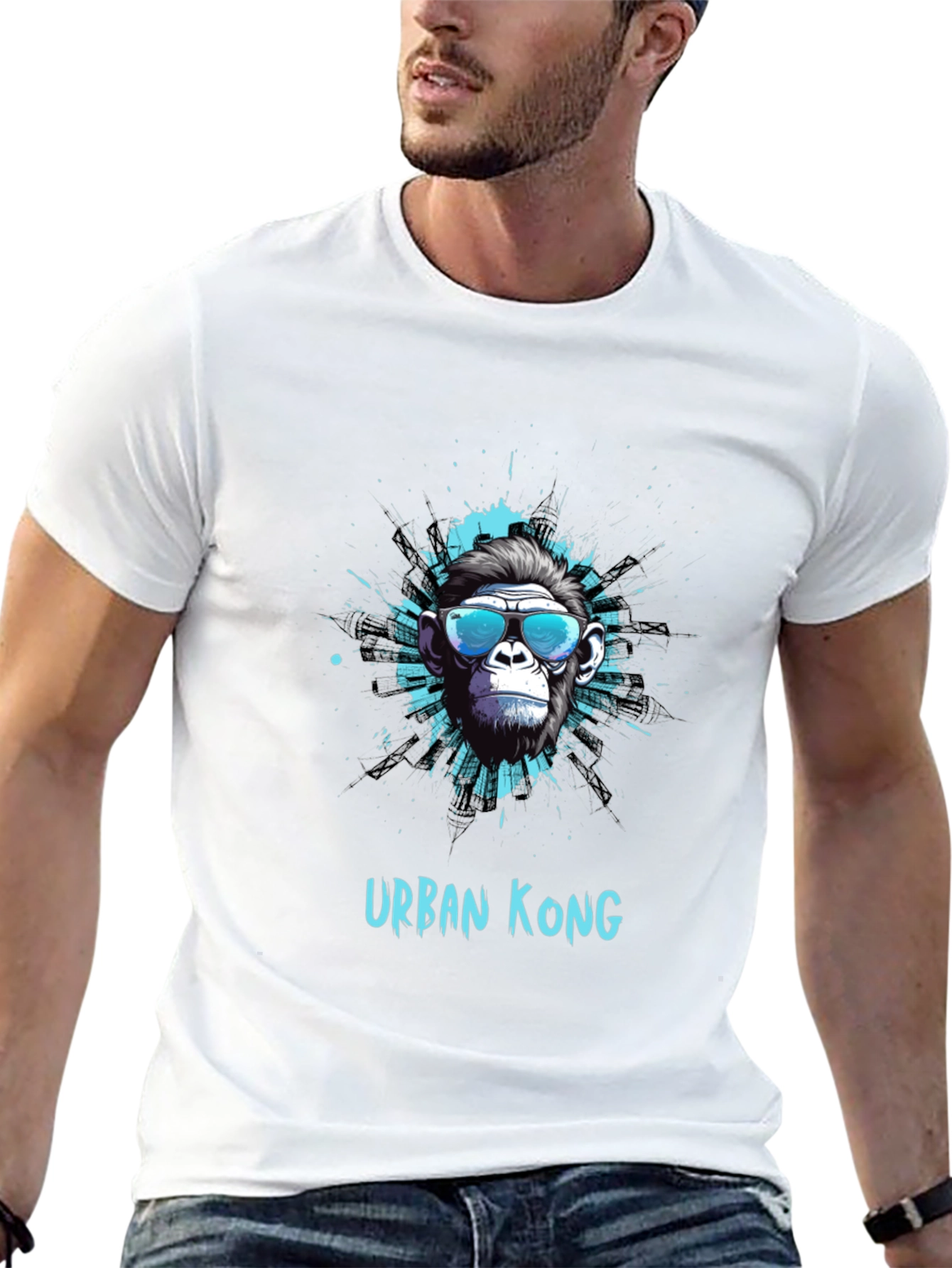 Urban Kong Graphic Tee - Cool Monkey T-Shirt
