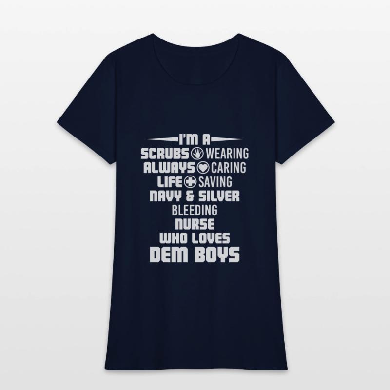 Scrubs Wearing Always Caring Life Saving Nurse