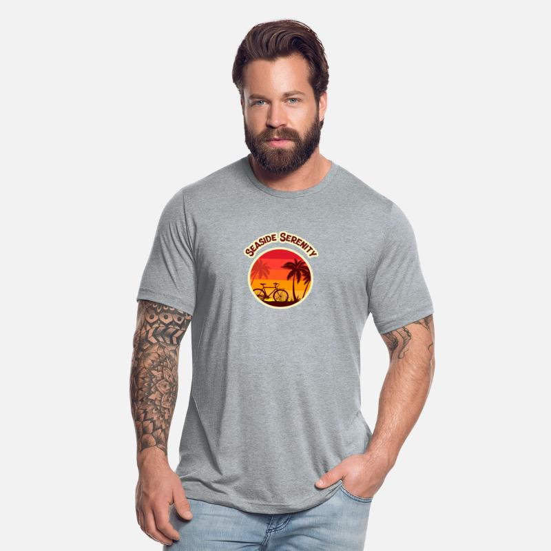 Seaside Serenity - Relaxing Beach Vibes T-Shirt