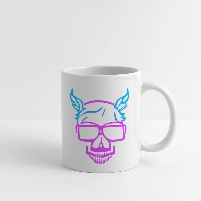 Skull Wearing Shades Vector